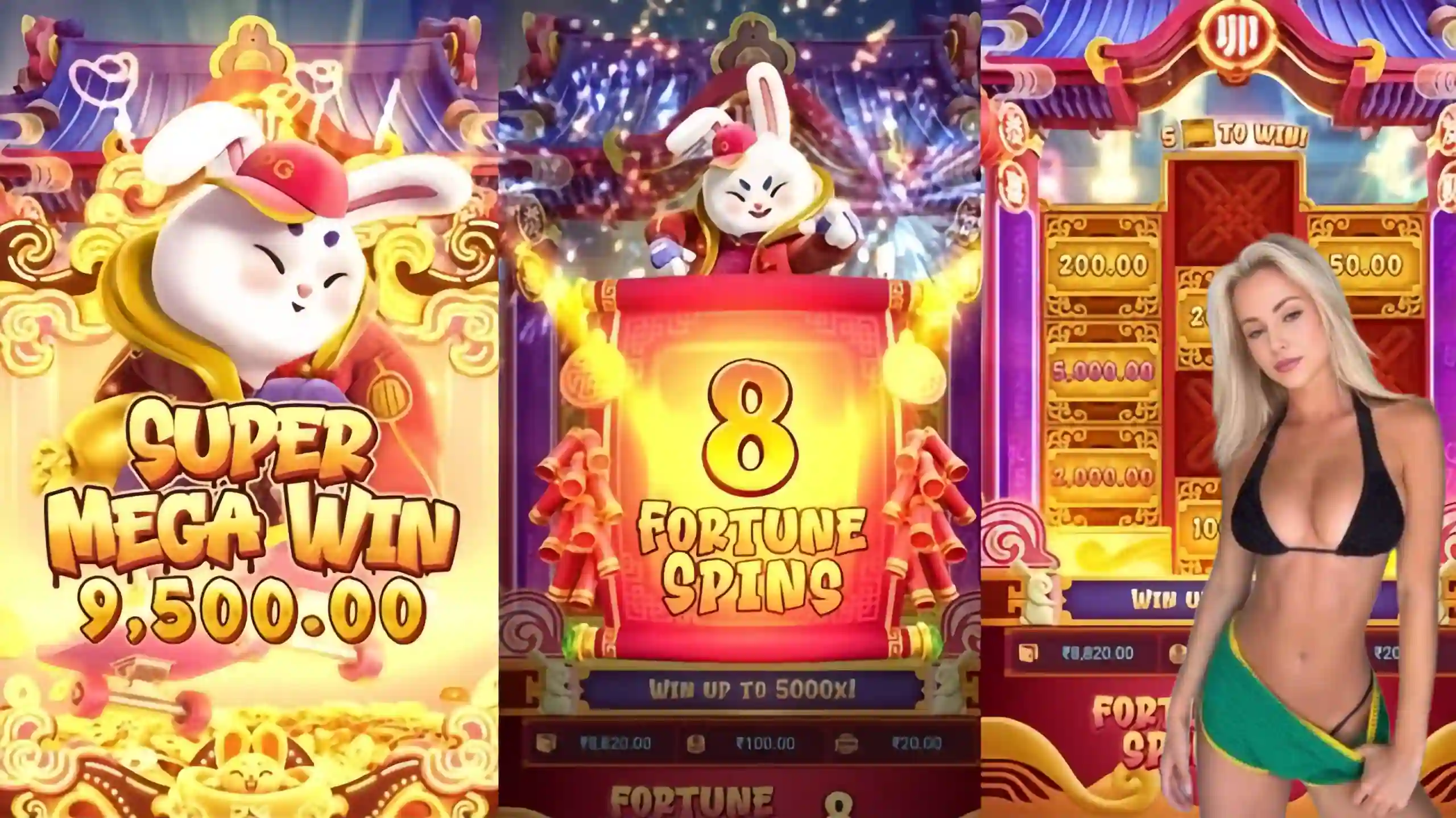 Wild Expansivo Fortune Rabbit 850bet - Coelho Dourado que Expande